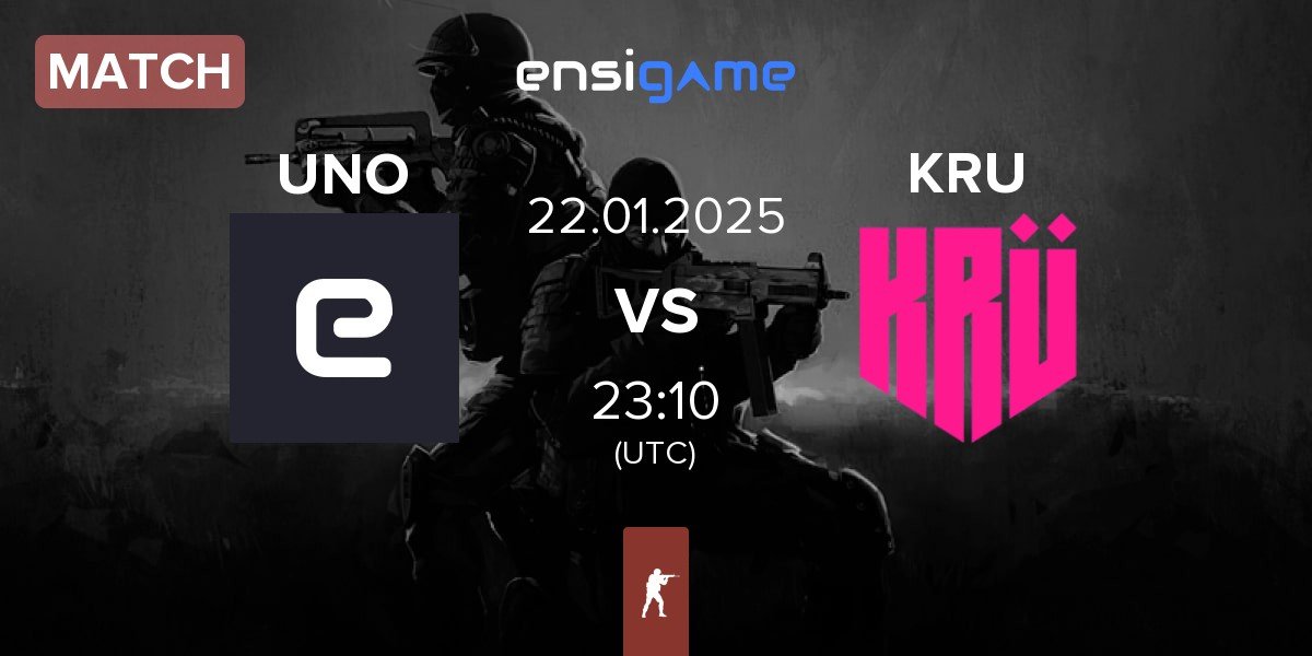 Match UNO MILLE UNO vs KRU Esport KRU | 22.01