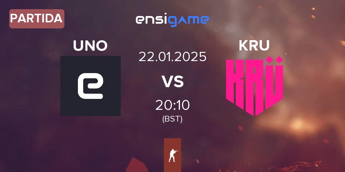 Partida UNO MILLE UNO vs KRU Esport KRU | 22.01