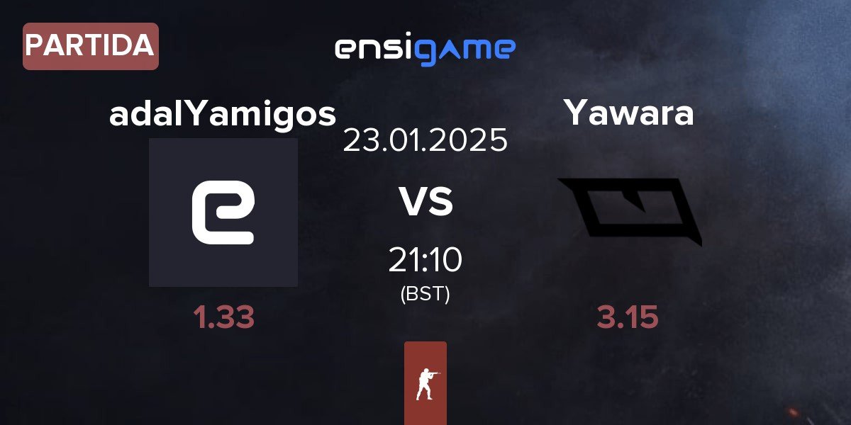 Partida adalYamigos vs Yawara Esports Yawara | 23.01