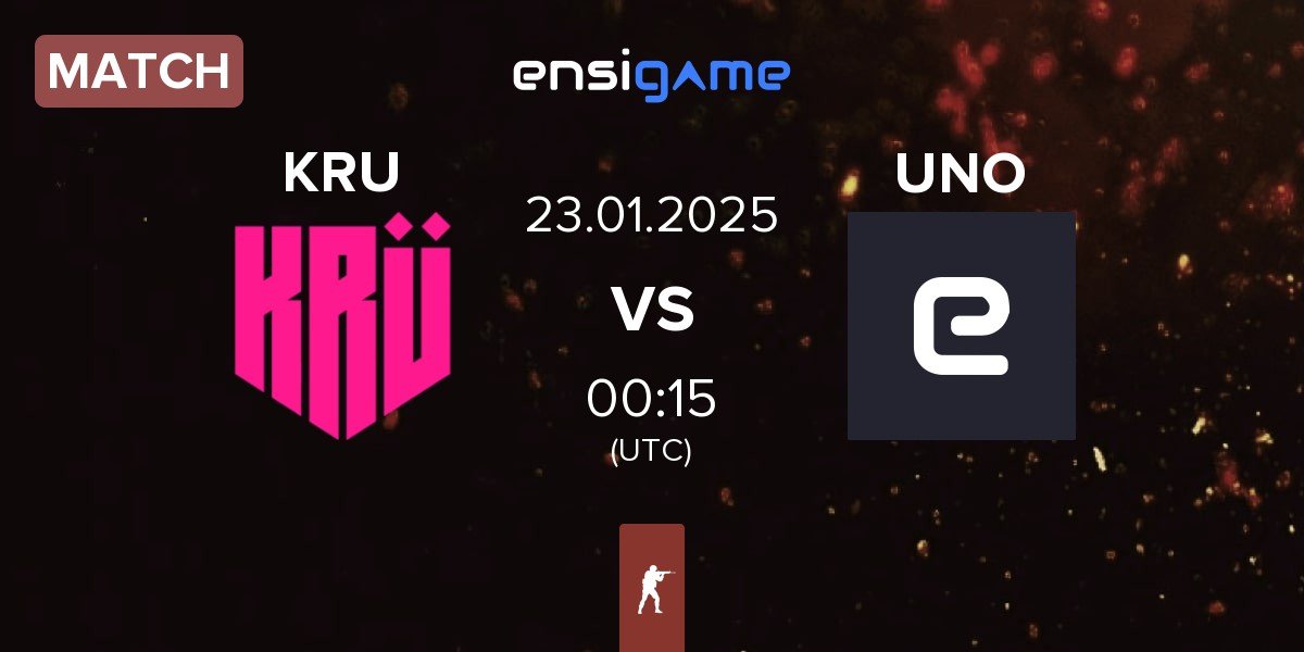 Match KRU Esport KRU vs UNO MILLE UNO | 23.01