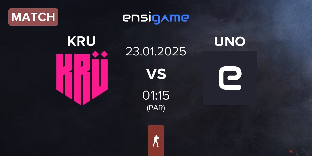 Match KRU Esport KRU vs UNO MILLE UNO | 23.01