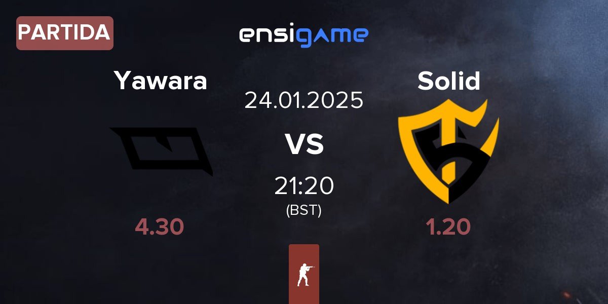 Partida Yawara Esports Yawara vs Team Solid Solid | 24.01