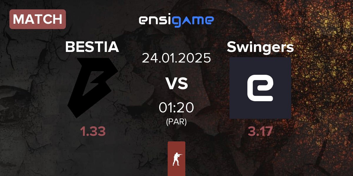 Match BESTIA vs Swingers | 24.01