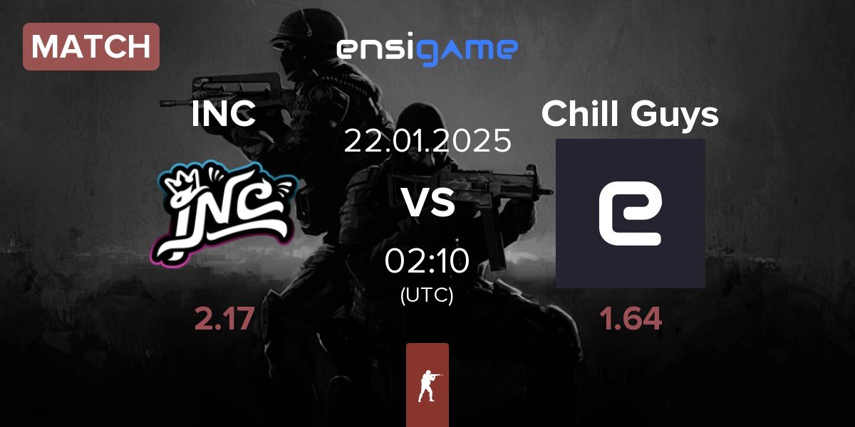 Match InControl INC vs Chill Guys | 22.01