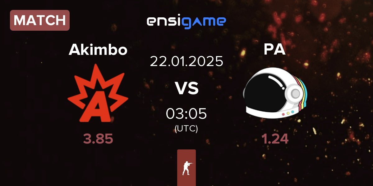 Match Akimbo Esports Akimbo vs Party Astronauts PA | 22.01