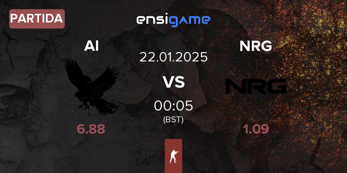 Partida Alter Iron AI vs NRG Esports NRG | 22.01