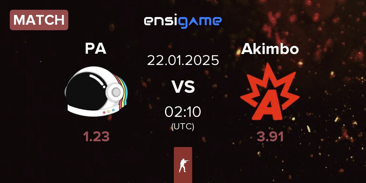 Match Party Astronauts PA vs Akimbo Esports Akimbo | 22.01