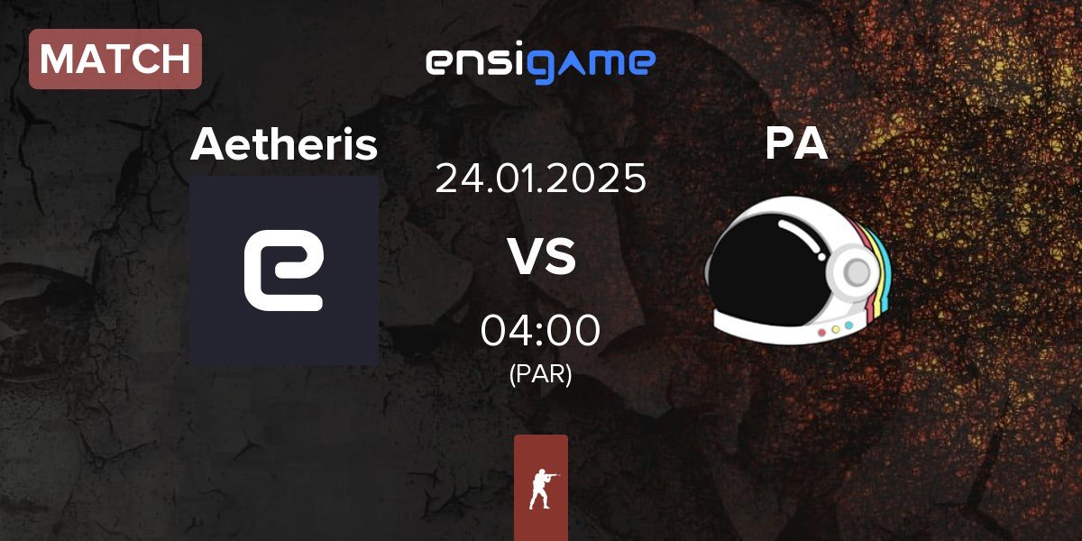 Match Aetheris vs Party Astronauts PA | 24.01