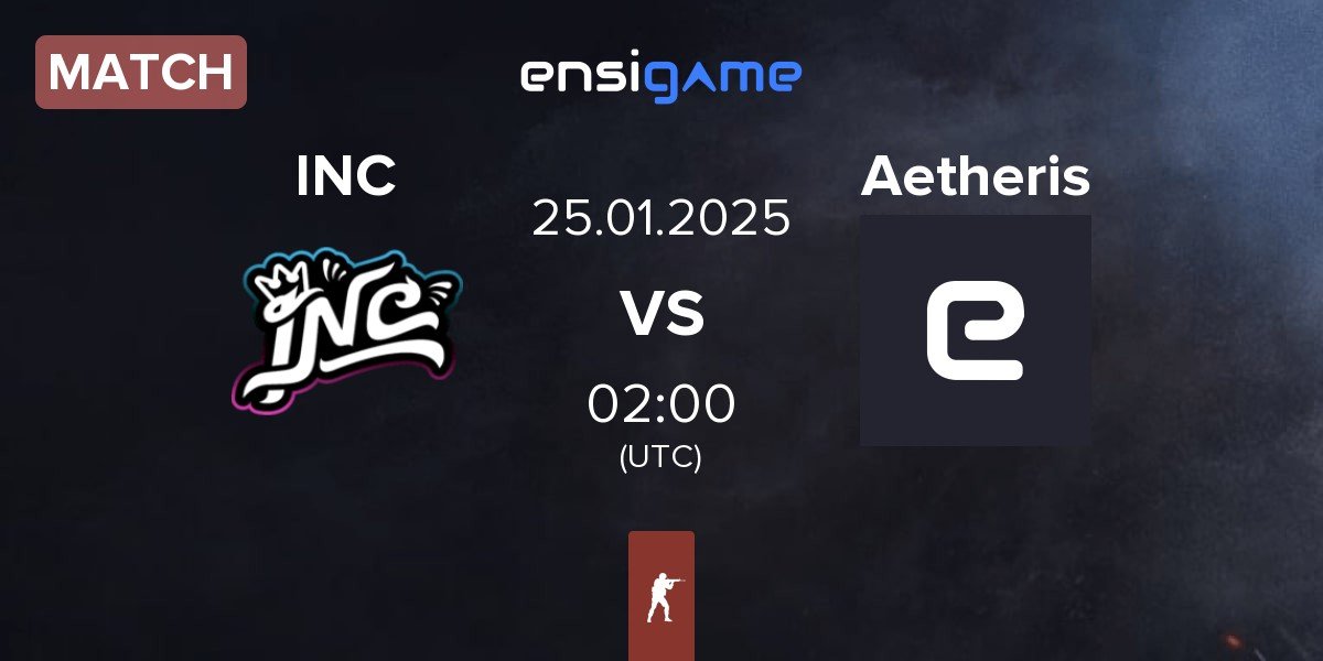 Match InControl INC vs Aetheris | 25.01