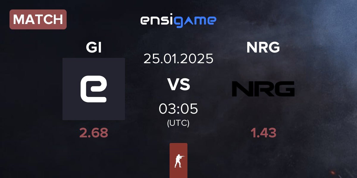 Match Getting Info GI vs NRG Esports NRG | 25.01