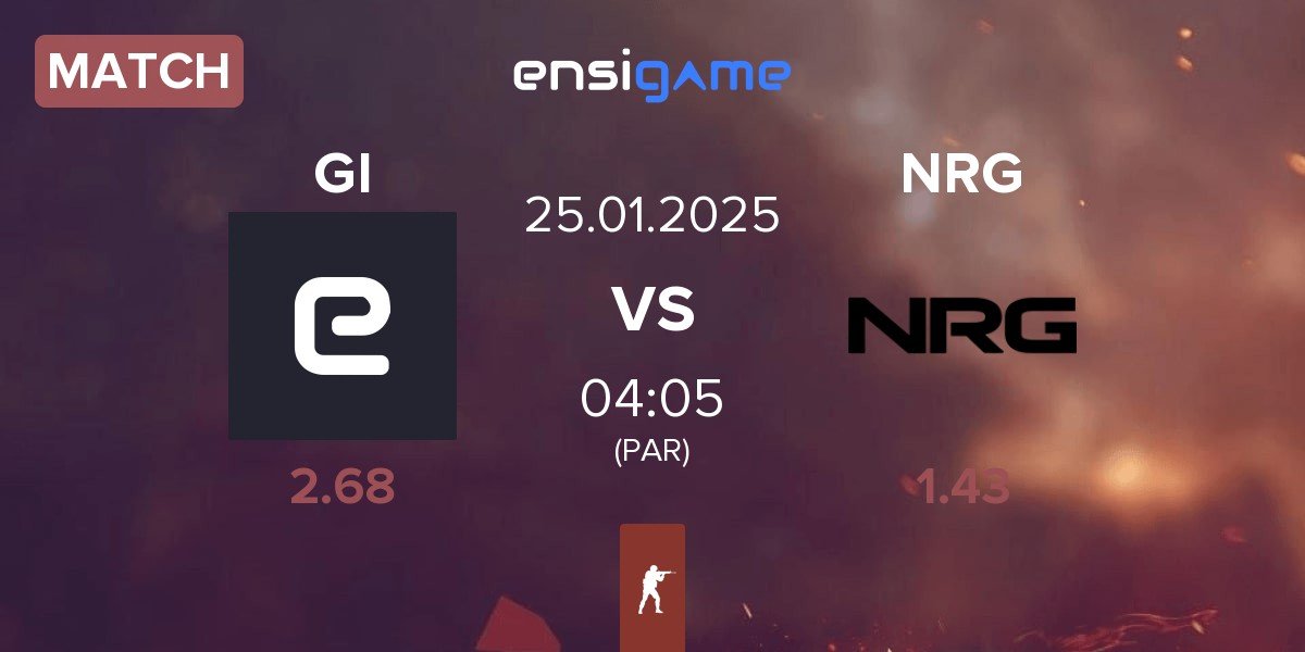 Match Getting Info GI vs NRG Esports NRG | 25.01