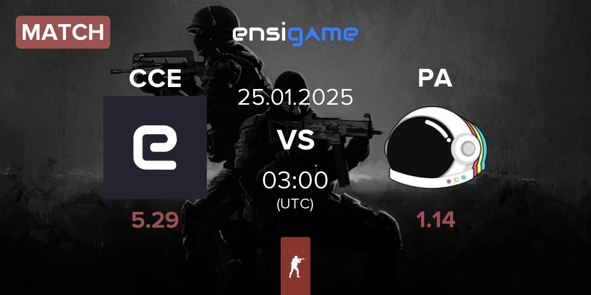 Match Chicken Coop Esports CCE vs Party Astronauts PA | 25.01