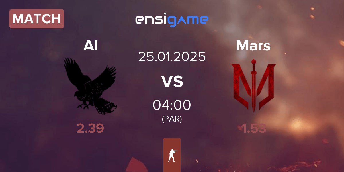 Match Alter Iron AI vs Marsborne Mars | 25.01