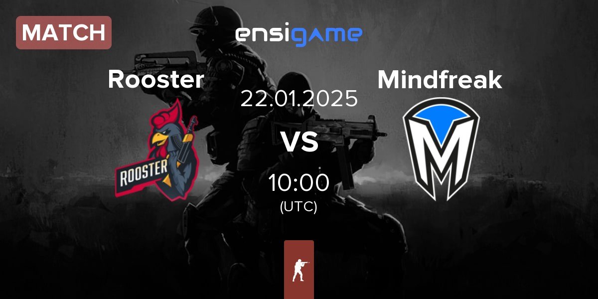 Match Rooster vs Mindfreak | 22.01