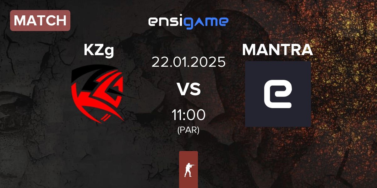 Match KZG KZg vs MANTRA | 22.01