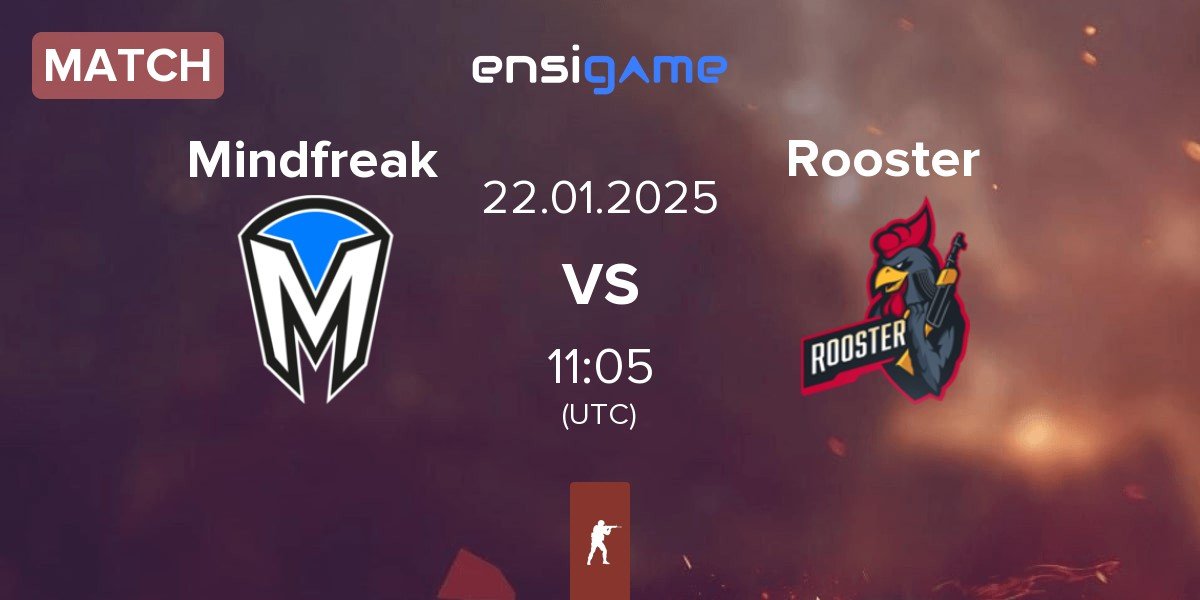 Match Mindfreak vs Rooster | 22.01