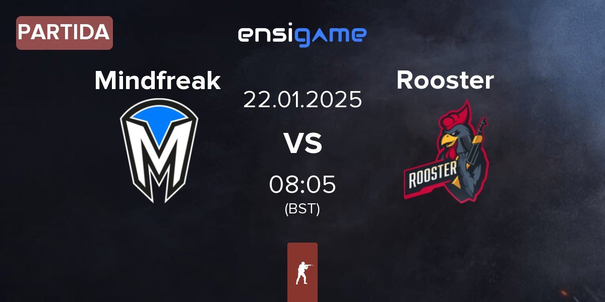 Partida Mindfreak vs Rooster | 22.01