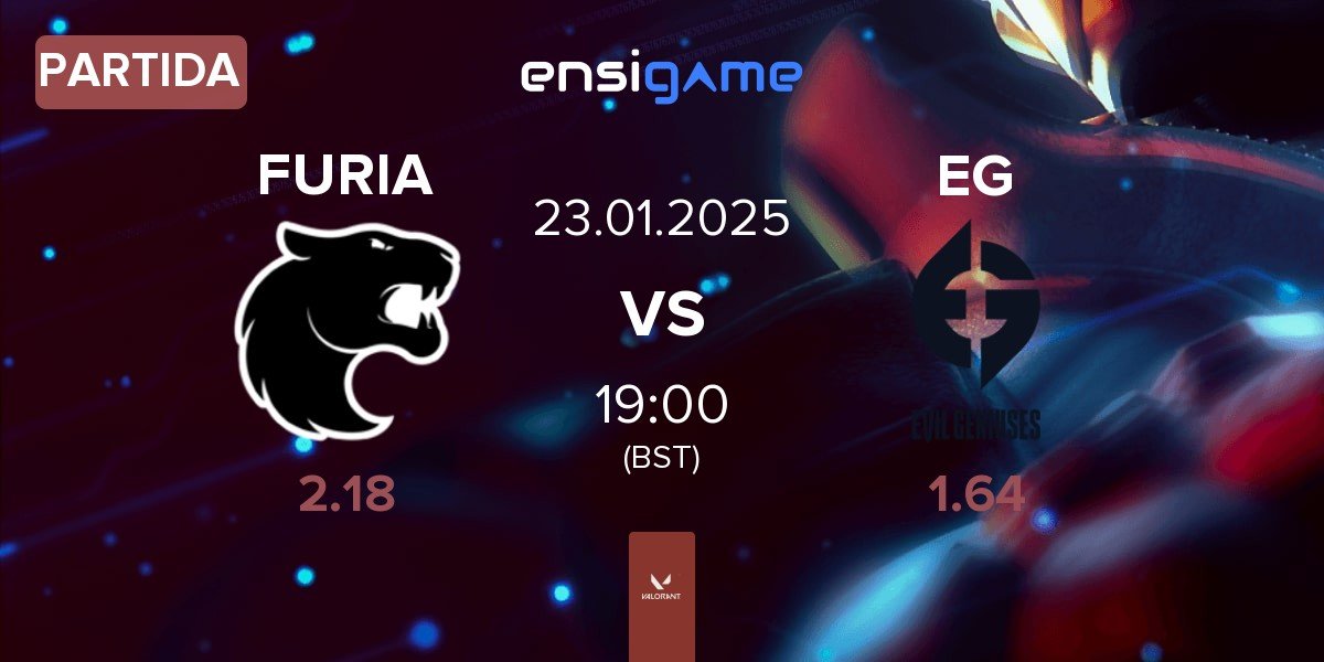 Partida FURIA Esports FURIA vs Evil Geniuses EG | 23.01