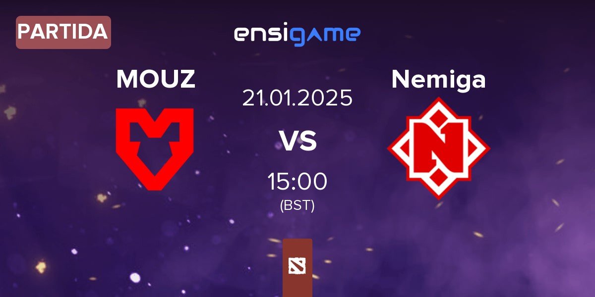 Partida MOUZ vs Nemiga Gaming Nemiga | 21.01