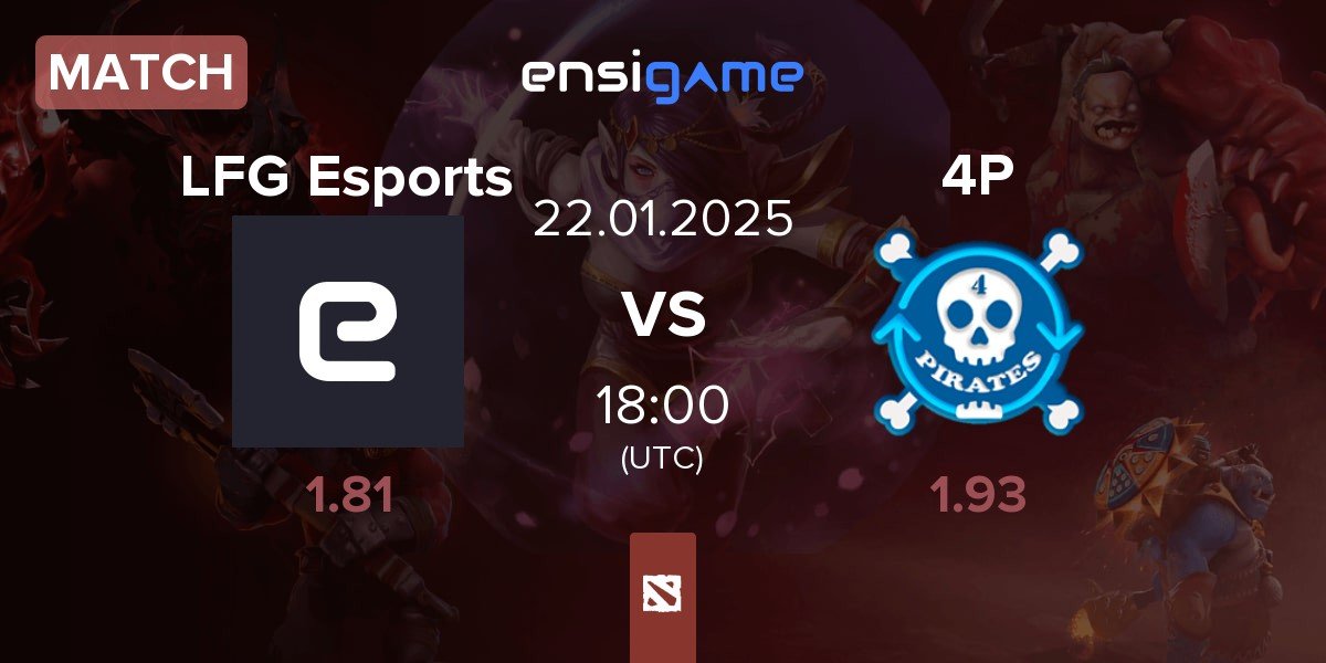 Match LFG Esports vs 4Pirates 4P | 22.01