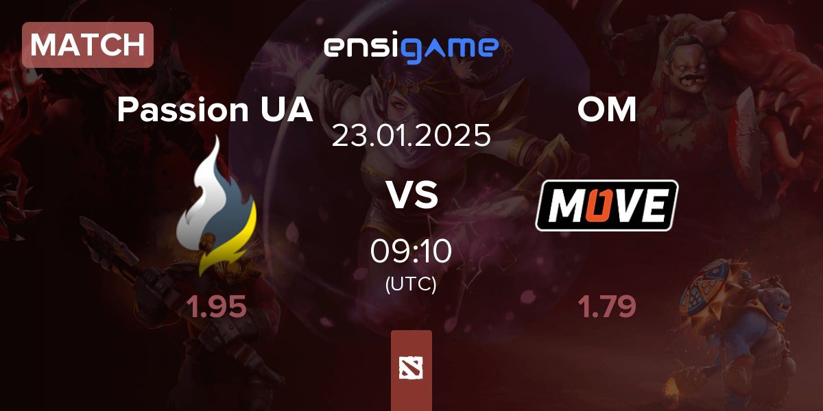 Match Passion UA vs One Move OM | 23.01