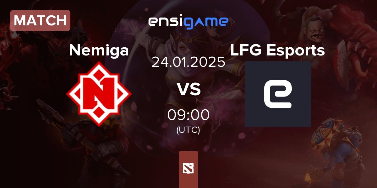 Match Nemiga Gaming Nemiga vs LFG Esports | 24.01