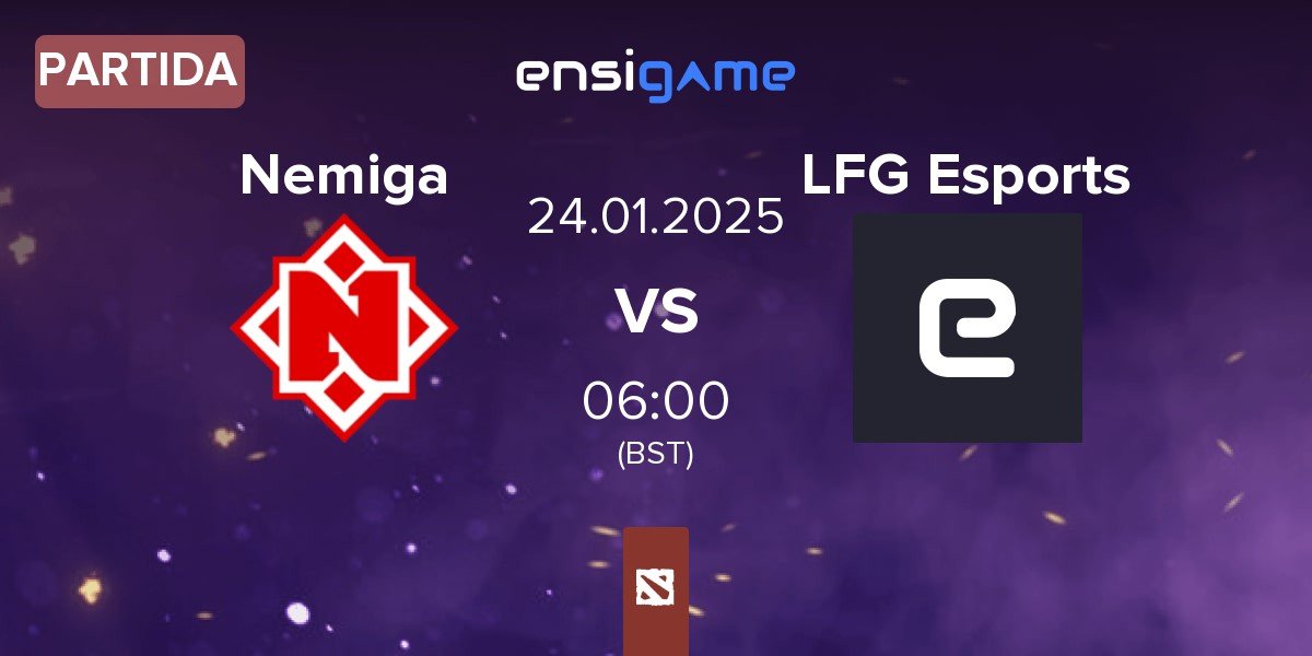 Partida Nemiga Gaming Nemiga vs LFG Esports | 24.01