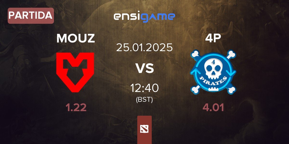 Partida MOUZ vs 4Pirates 4P | 25.01