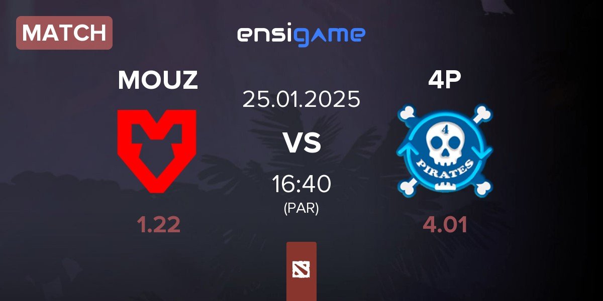 Match MOUZ vs 4Pirates 4P | 25.01