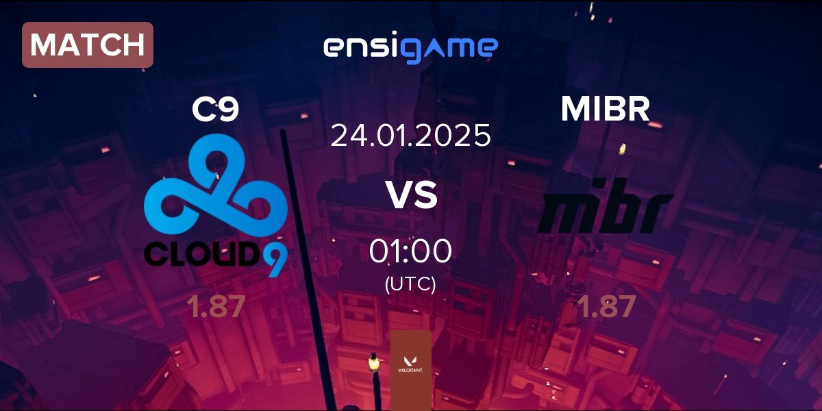 Match Cloud9 C9 vs Made in Brazil MIBR | 24.01