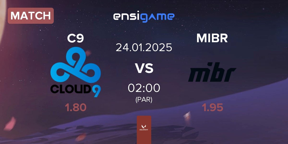 Match Cloud9 C9 vs Made in Brazil MIBR | 24.01