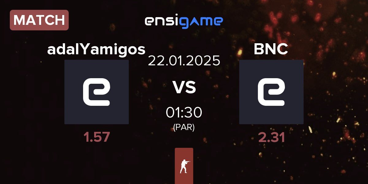 Match adalYamigos vs Bad News Chickens BNC | 22.01