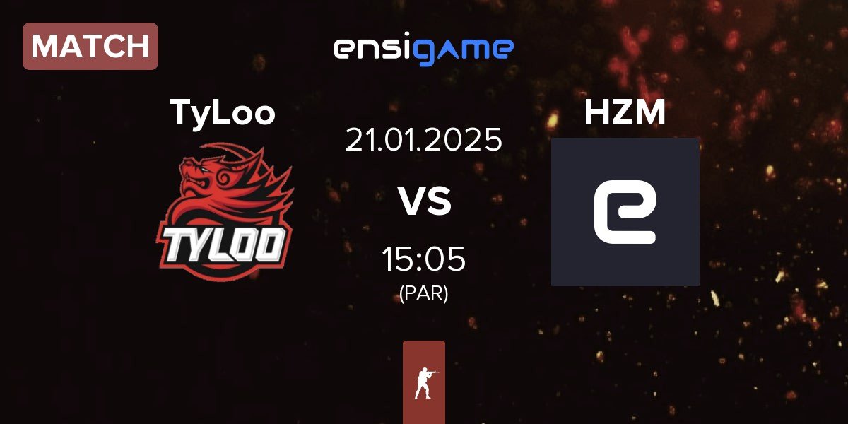 Match TyLoo vs harizma HZM | 21.01