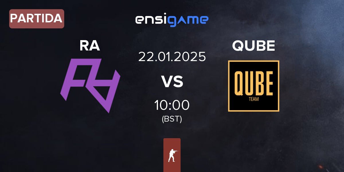 Partida Rare Atom RA vs The QUBE Esports QUBE | 22.01