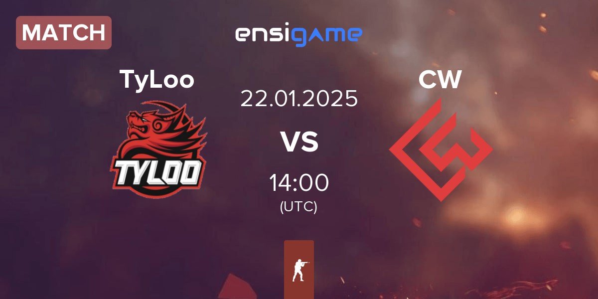 Match TyLoo vs Chinggis Warriors CW | 22.01