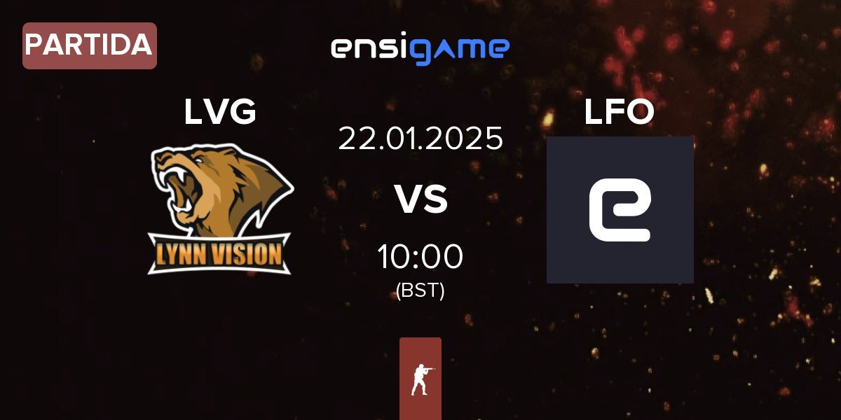 Partida Lynn Vision Gaming LVG vs Looking4Org LFO | 22.01