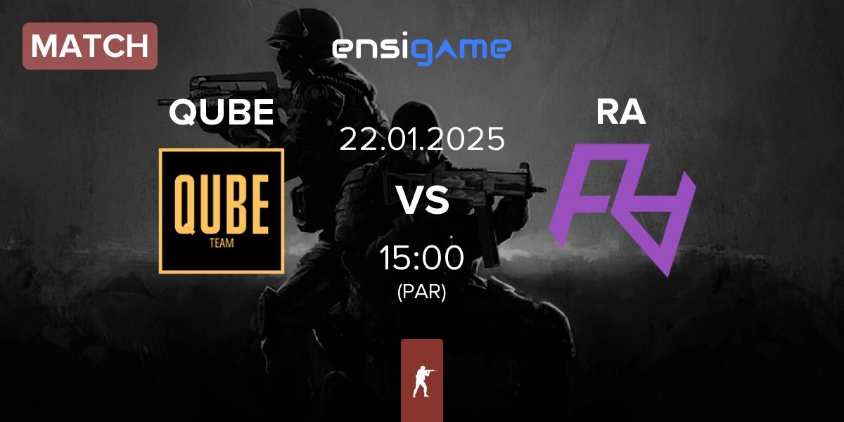 Match The QUBE Esports QUBE vs Rare Atom RA | 22.01