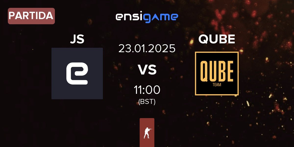 Partida Just Swing JS vs The QUBE Esports QUBE | 23.01