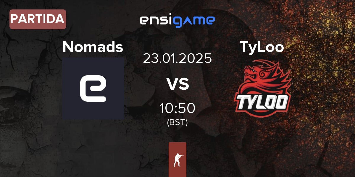 Partida Nomads vs TyLoo | 23.01