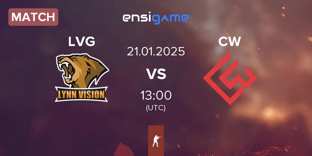 Match Lynn Vision Gaming LVG vs Chinggis Warriors CW | 21.01