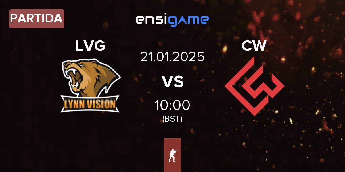 Partida Lynn Vision Gaming LVG vs Chinggis Warriors CW | 21.01