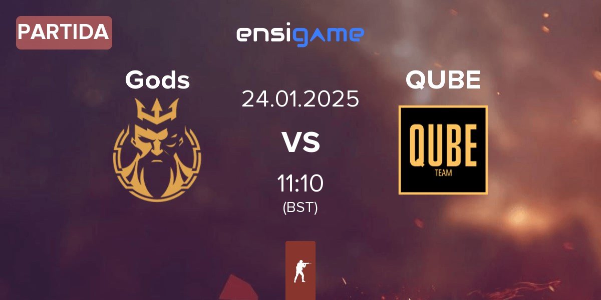 Partida Gods Reign Gods vs The QUBE Esports QUBE | 24.01