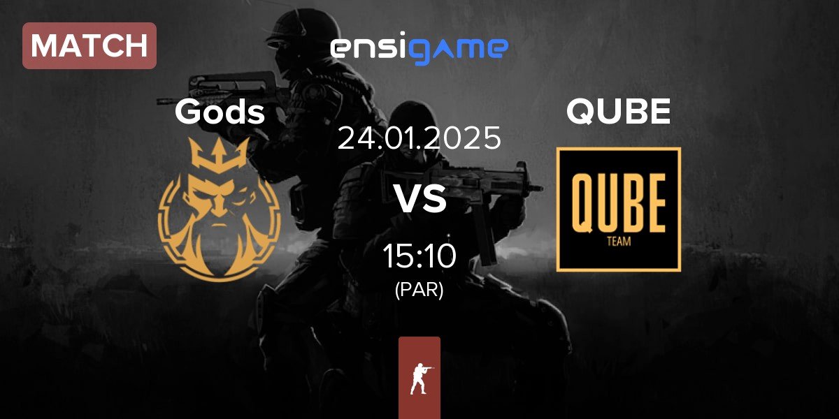 Match Gods Reign Gods vs The QUBE Esports QUBE | 24.01