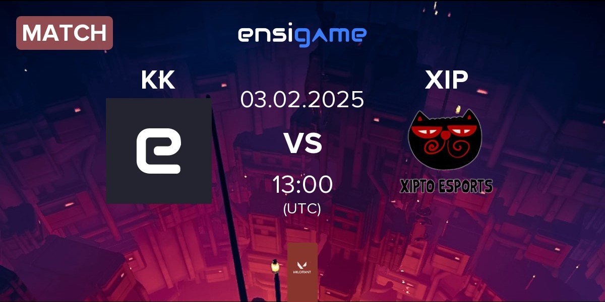 Match KIMMY KITTENS KK vs Xipto Esports XIP | 03.02