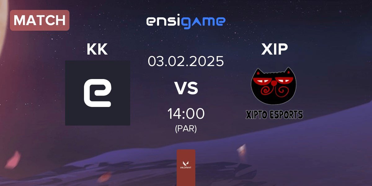 Match KIMMY KITTENS KK vs Xipto Esports XIP | 03.02