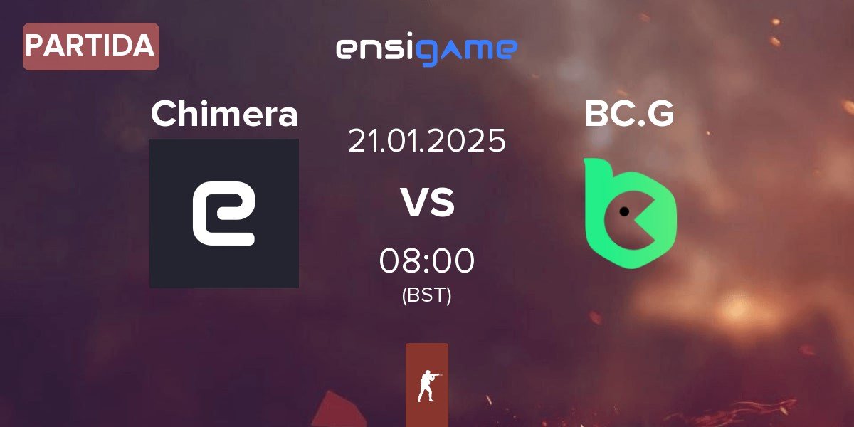 Partida Chimera Esports Chimera vs BC.Game Esports BC.G | 21.01