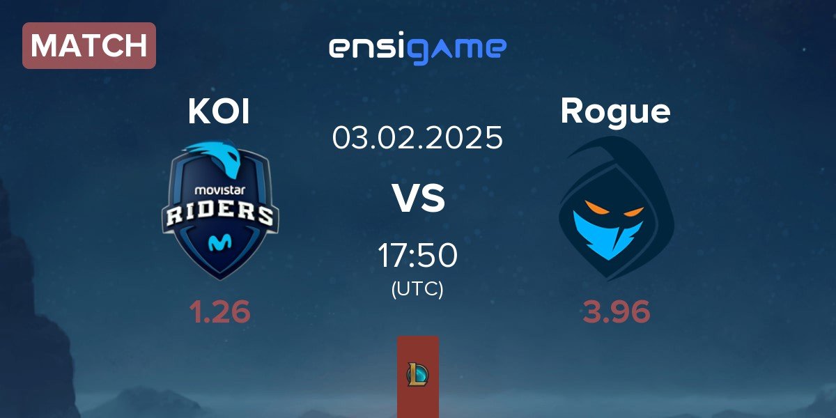 Match Movistar KOI KOI vs Rogue | 03.02