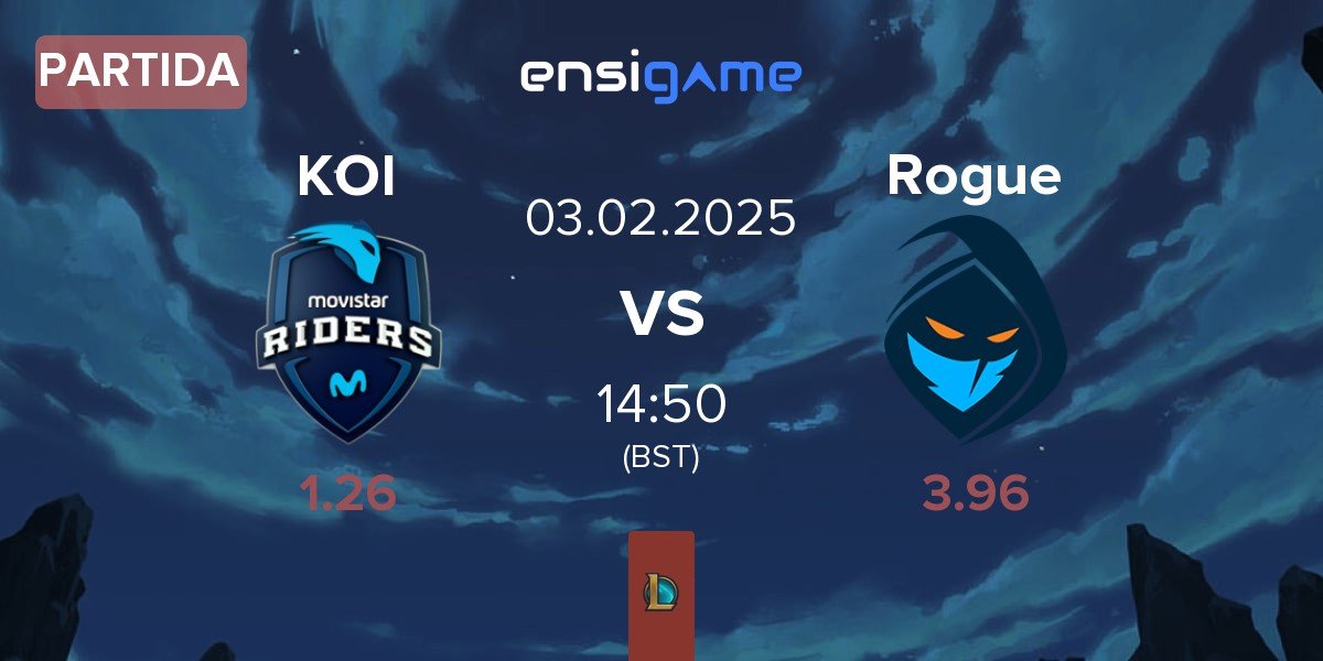 Partida Movistar KOI KOI vs Rogue | 03.02