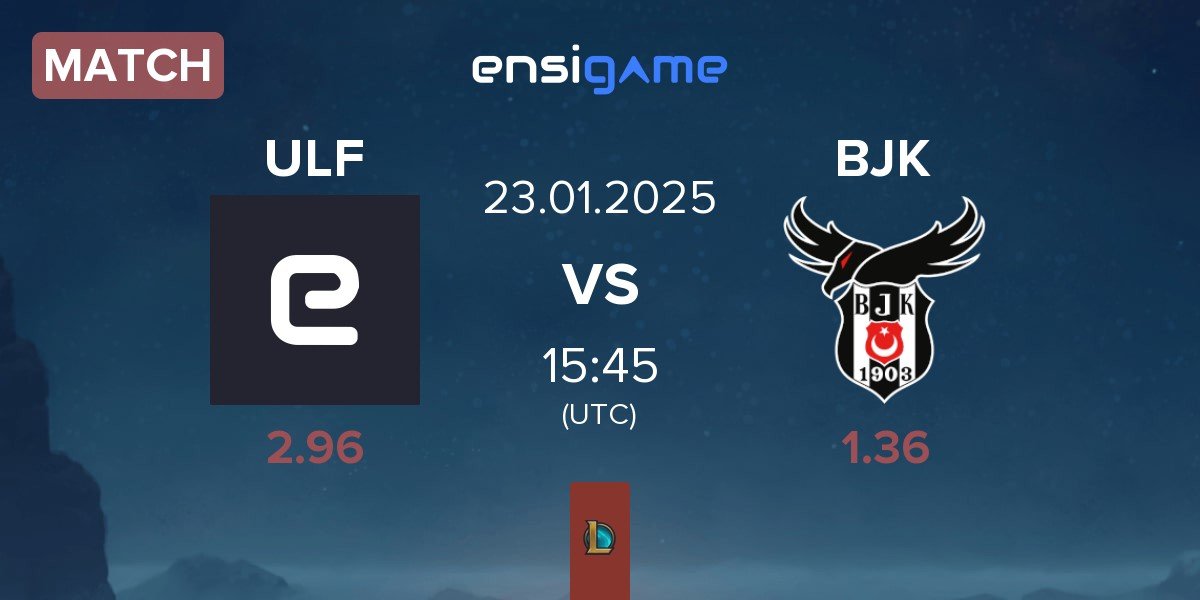 Match ULF Esports ULF vs Besiktas Esports BJK | 23.01