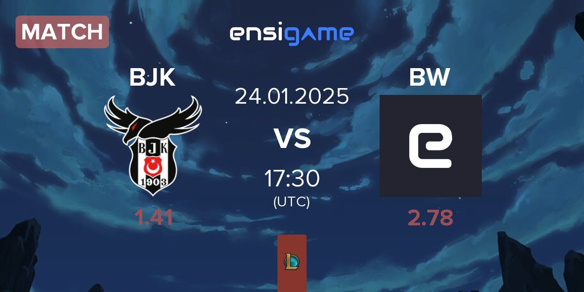 Match Besiktas Esports BJK vs Bushido Wildcats BW | 24.01